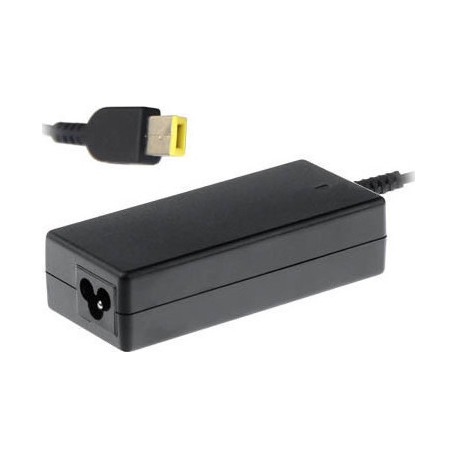 Τροφοδοτικό για  laptop Lenovo, 20V / 3.25A, 65W, με βύσμα τετράγωνο κίτρινο