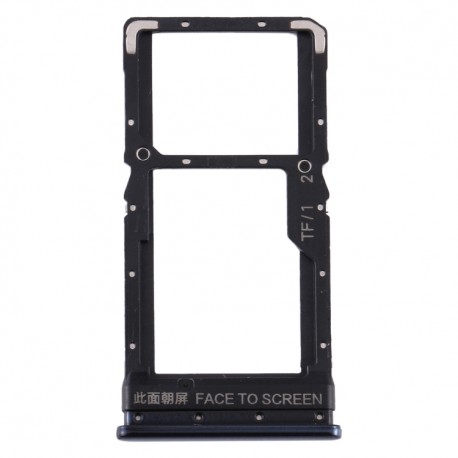 Υποδοχή κάρτας SIM και SD Tray για Xiaomi Poco X3 Μαύρο
