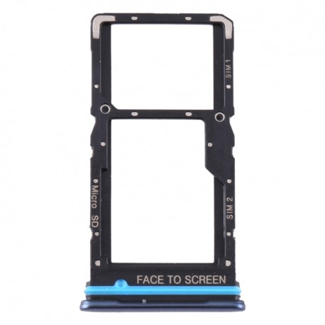 Υποδοχή Κάρτας Sim Και Micro SD Για Xiaomi Mi 10T Lite 5G (Blue)