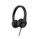 Ακουστικά Headset Hoco W21 Graceful Charm με Μικρόφωνο (Μαύρο)
