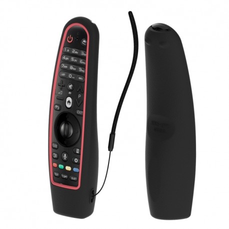 Θήκη σιλικόνης για Τηλεκοντρόλ  LG Magic remote control SIKAI AN-MR650 (Black+Red)
