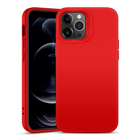 Θήκη Apple iPhone 12 / 12 Pro Back Cover Σιλικόνης Κόκκινη - ESR Cloud