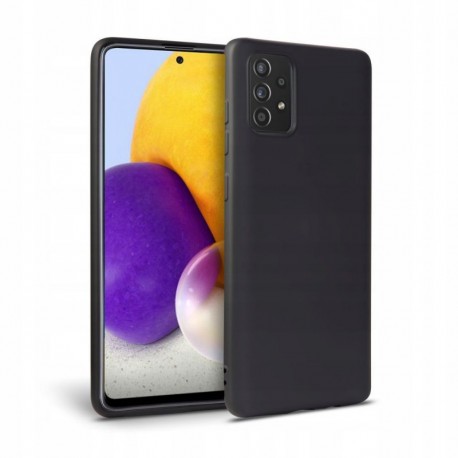 Θήκη Samsung Galaxy A52 Back Cover Σιλικόνης Μαύρη - Tech Protect