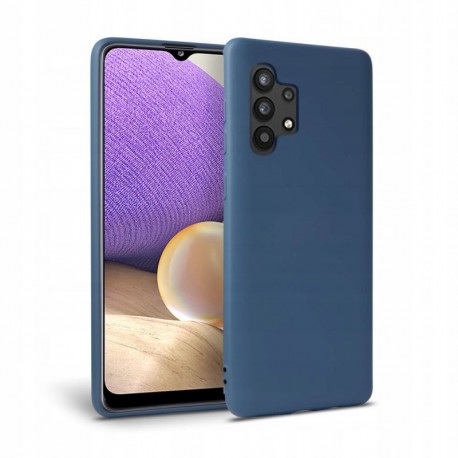 Θήκη Samsung Galaxy A32 Back Cover Σιλικόνης Μπλε LTE - Tech Protect