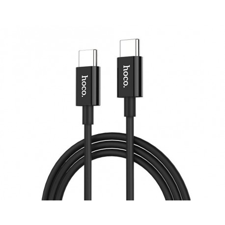 Καλώδιο σύνδεσης Hoco X23 USB-C σε USB-C Μαύρο 1,0 μ. Έξοδος: 3,0 Α