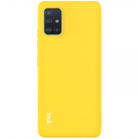 Θήκη Samsung Galaxy A71 5G Back Cover Σιλικόνης Κίτρινη - IMAC UC-2