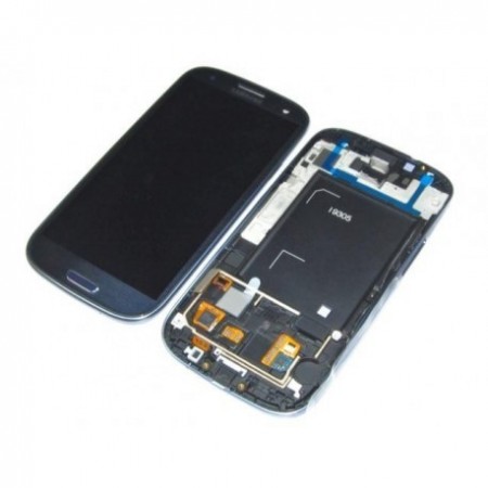 i9305 Γνήσια οθόνη και touch Samsung Galaxy S3 III Μπλέ,GH97-14106D