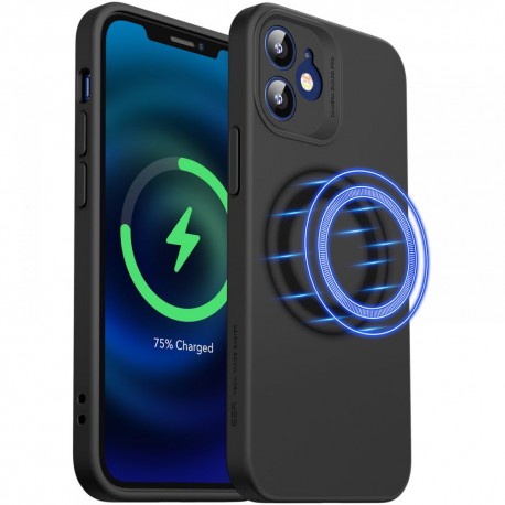 Θήκη Apple iPhone 12  Back Cover Magnet Σιλικόνης Μαύρη  - ESR Cloud