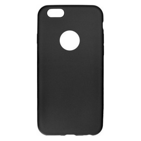 Θήκη Apple iPhone 6 Plus Back Cover Σιλικόνης Μαύρη - Senso