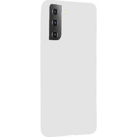 Θήκη Samsung Galaxy S21+  5G Back Cover Σιλικόνης Λευκή