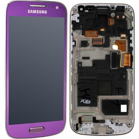 i9195 Γνήσια οθόνη και touch Samsung Galaxy S4 Mini Μωβ,GH97-14766E
