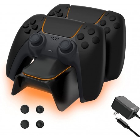 Βάση Φόρτισης Γιά PS5 DualSense Controllers NexiGo B096VM5NTJ Μαύρο