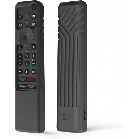 Θήκη σιλικόνης για Τηλεκοντρόλ Sony 2022 Bravia XR Sikai  B0B2P22MGL  (Μάυρο)