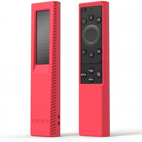 Θήκη σιλικόνης για Τηλεκοντρόλ Samsung Neo QLED OLED TV 2022 (TM2280E ) Κόκκινο