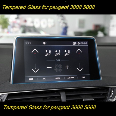 Προστασία Οθόνης Tempered Glass για Peugeot 3008/5008 2017 2018 2019  Touch Screen