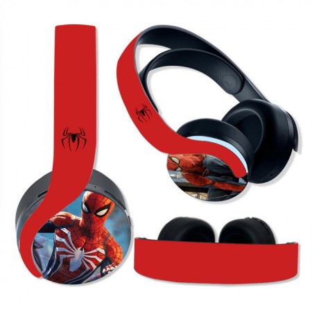 Αυτοκόλλητο Sticker Spiderman Red Για SONY Pulse 3D Wireless Headset TN-P5Headset-2001