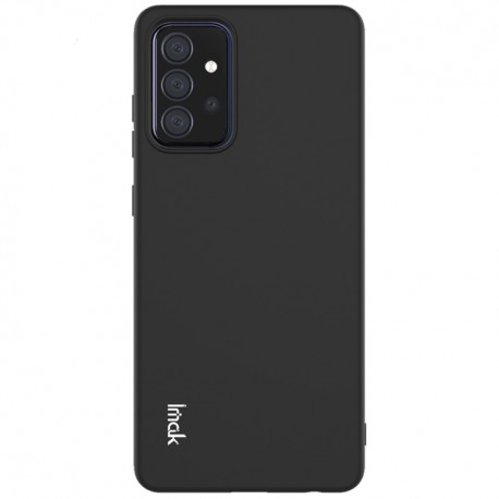 Θήκη Samsung Galaxy A72 Back Cover Σιλικόνης Μαύρη - IMAC UC-2