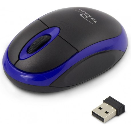 Ασύρματο Ποντίκι Esperanza Titanum 3D Vulture Μπλε