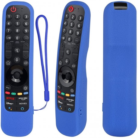 Θήκη σιλικόνης για Τηλεκοντρόλ  LG OLED  Magic remote control YiBiChin AN-MR23GN (Μπλέ)