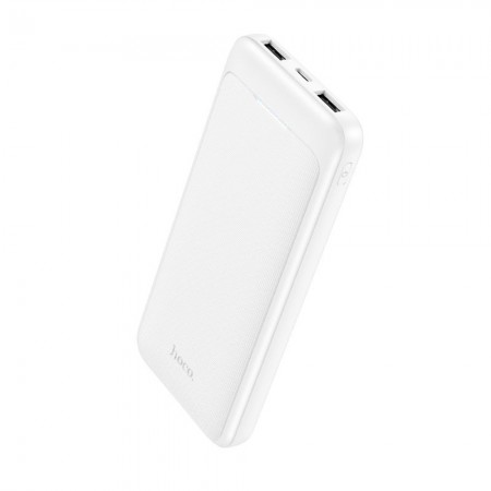 Power Bank Hoco J110A 10000mAh με 2xUSB-A Λευκό